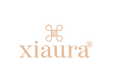 Xiaaura logo in gold on a white background