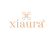 Xiaaura logo in gold on a white background