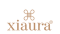 Xiaura gold color logo with R