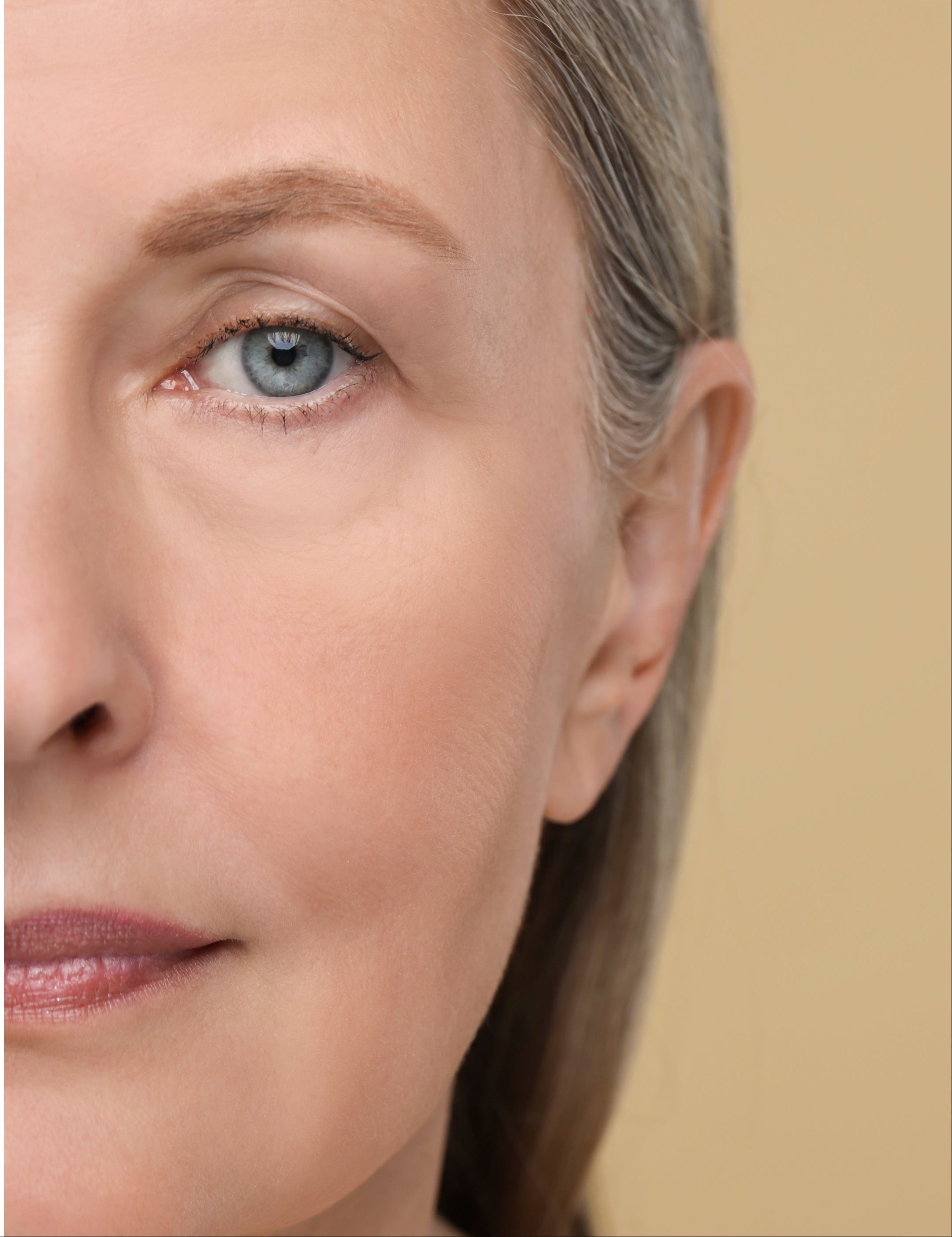 skin improved after using vitamine products for two months serum